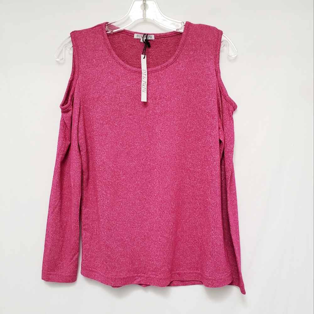 NWT DJ & Juju Cold Shoulder Top